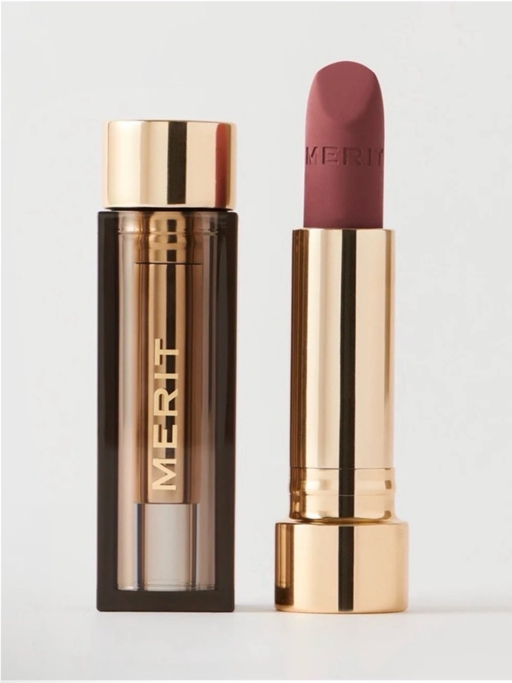 NIB MERIT Signature Lightweight Matte Lipstick - Maison